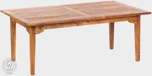 FaKOPA s. r. o. ELEGANTE - obdélníkový rozkládací stůl z teaku 120 x 200-300 cm