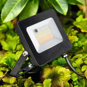 Venkovní reflektor LED Kingston se zemním hrotem, RGBW
