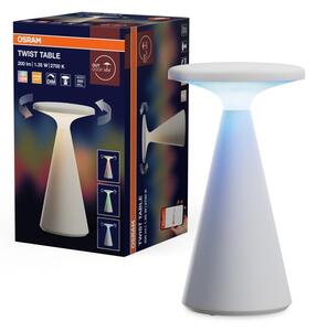Osram -LED RGB Stmív. nab. venk. stolní lampa TWIST LED/1,35W/3,7V 1800 mAh IP44