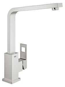 Dřezová baterie GROHE Eurocube s otočným raménkem supersteel 31255DC0