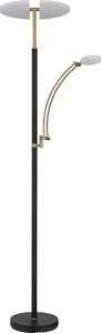 Globo 58909B - LED Stmívatelná stojací lampa TIRANA 40W/230V + 5,5W černá