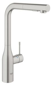 Dřezová baterie GROHE Essence New s vytahovací sprškou supersteel 30270DC0