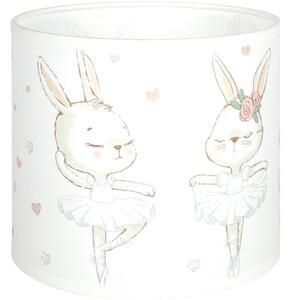 Brilagi - Stínidlo univerzální BOBO E27 pr. 15 cm bílá/králíčci