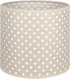 Brilagi - Stínidlo univerzální BOBO E27 pr. 15 cm béžová/puntíky