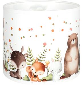 Brilagi - Stínidlo univerzální BOBO E27 pr. 15 cm bílá/zvířátka