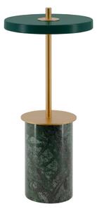 Zelená mramorová LED stmívatelná stolní lampa s kovovým stínidlem (výška 25,5 cm) Asteria Move Mini – UMAGE