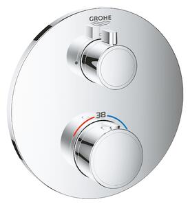 Termostat GROHE Grohtherm bez podomítkového tělesa chrom 24075000