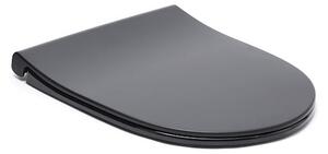 WC prkénko VitrA Sento duroplast černá 120-083R009