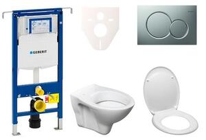 Cenově zvýhodněný závěsný WC set Geberit do lehkých stěn / předstěnová montáž + WC Ceramia S-Line Pro 111.355.00.5ND3