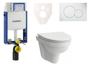 Cenově zvýhodněný závěsný WC set Geberit k zazdění + WC Laufen Laufen Pro Nordic SIKOGE2H1