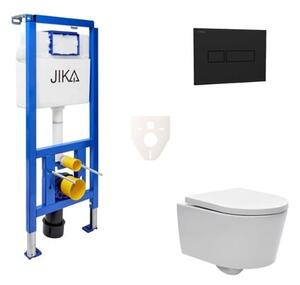 Závěsný WC set do lehkých stěn / předstěnová SAT Brevis SIKOJSW3
