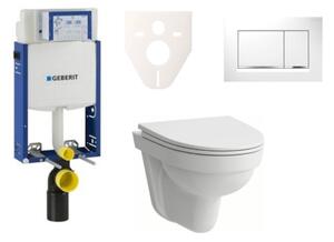 Cenově zvýhodněný závěsný WC set Geberit k zazdění + WC Laufen Laufen Pro Nordic SIKOGE2H5