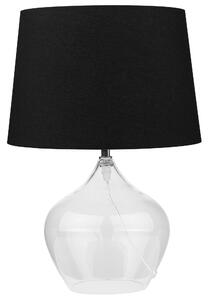 Stolní lampa OSUM Sklo Černá
