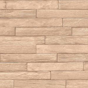 RASCH | Vliesová tapeta na zeď Beltesto 822540 | 0,53 x 10,05 m | hnědá, béžová, žlutá