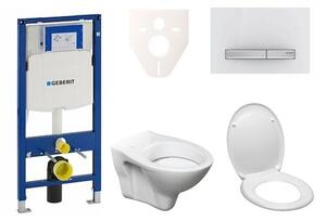 Cenově zvýhodněný závěsný WC set Geberit do lehkých stěn / předstěnová montáž + WC Ceramia S-Line Pro 111.300.00.5ND8