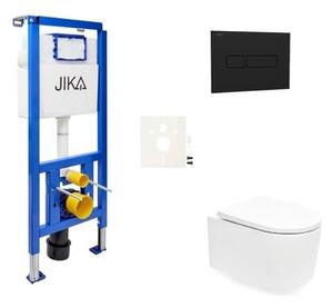 Závěsný WC set do lehkých stěn / předstěnová SAT SIKOJSREX72CRM