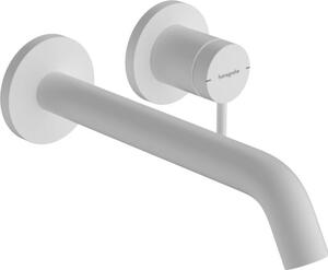 Umyvadlová baterie Hansgrohe Tecturis S bez podomítkového tělesa matná bílá 73351700