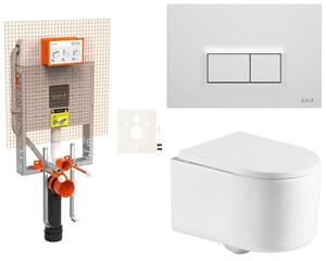 Závěsný WC set k zazdění SAT Tornado SIKOVZTOR72600