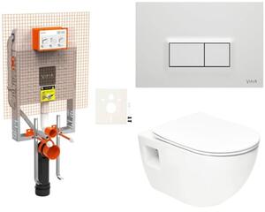 Závěsný WC set k zazdění SAT Project SIKOVZSATPRO51600