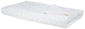 Přikrývka na postel KANDILLI 200 x 220 cm Krémově bílá