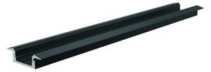 IMPR 975023 ET-01-10 plochý T-profil pro 10 - 11,3 mm LED pásek černá - LIGHT IMPRESSIONS