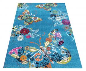 Dětský koberec Mondo 114 modrý