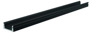 IMPR 970023 AU-01-10 plochý U-profil pro 10 - 11,3 mm LED pásek černá - LIGHT IMPRESSIONS