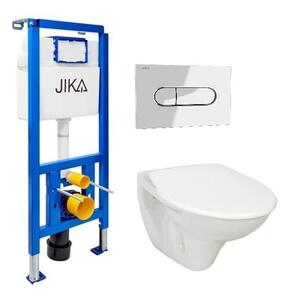 Závěsný WC set Jika Nila do lehkých stěn / předstěnový KMPLJIKASCR