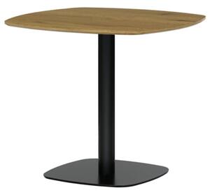Jídelní stůl Autronic 80x71 cm hnědý MDF mat DT-X7117 OAK