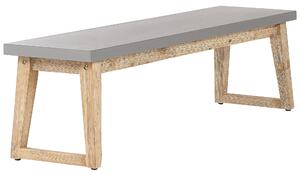 Zahradní lavice ORIA 160 cm Beton Šedá
