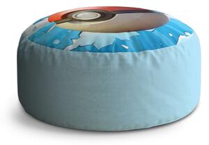Sablio Taburet Circle Pokemon ball Obloha: 40x50 cm
