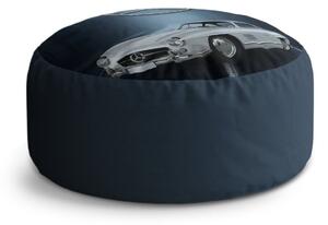 Sablio Taburet Circle Mercedes-Benz 300 SL V lese: 40x50 cm