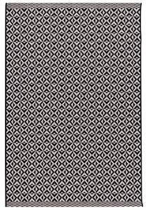 Koberec Modern Geometric black/wool 120x170cm