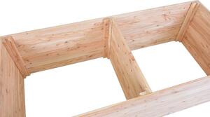 Záhon vyvýšený PREMIUM MODŘÍN 160x70x50cm dřevěný Exteriér | Záhony