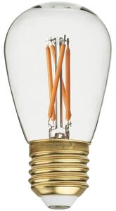 Bolia Transparentní stmívatelná LED žárovka Teardrop E27 4W