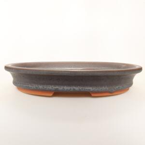 E-bonsai Keramická Skořápka 21 x 15 x 4 cm kovová