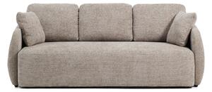 Taupe žinylková rozkládací pohovka 218 cm Laira – Kave Home