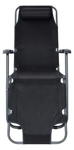Relax Chair 2in1 Polohovací Opalovací Lehátko
