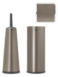 Brabantia WC doplňky Balance, sada 3ks, platinová