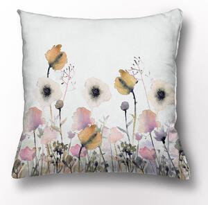 Lenbutik Povlak na polštář Letní louka verze růžová 45x45