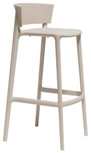 VONDOM Plastová barová židle AFRICA 76 cm