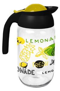 Skleněný džbán s víčkem TORO 1,5l citron