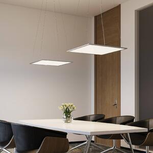 Lindby Luram LED závěsné světlo, CCT, čtvercové