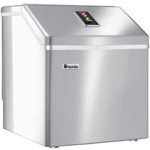 Tectake Výrobník ledu na 2,2l vody a 1,1kg ledu - stříbrná