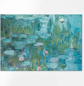 Lenbutik Lněné prostírání 48x32 cm Claude Monet Lekníny / Lilies