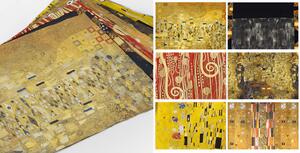 Lenbutik Lněné prostírání 48x32 Gustav Klimt, sada 6 kusů