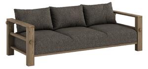 Tmavě šedá pohovka 225 cm Bare – Karup
