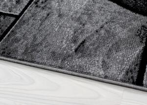 Breno Kusový koberec PARMA 9250 Black, Šedá, Černá, 120 x 170 cm