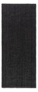 Hanse Home Běhoun Bouclé Jute 105976 Black - 80x200 cm