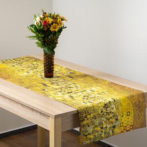 Lenbutik Lněný běhoun na stůl Gustav Klimt Adele Bloch Bauer II Rozměry ubrusů: 142x50 cm